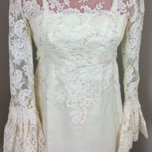 poshmark boho wedding dress